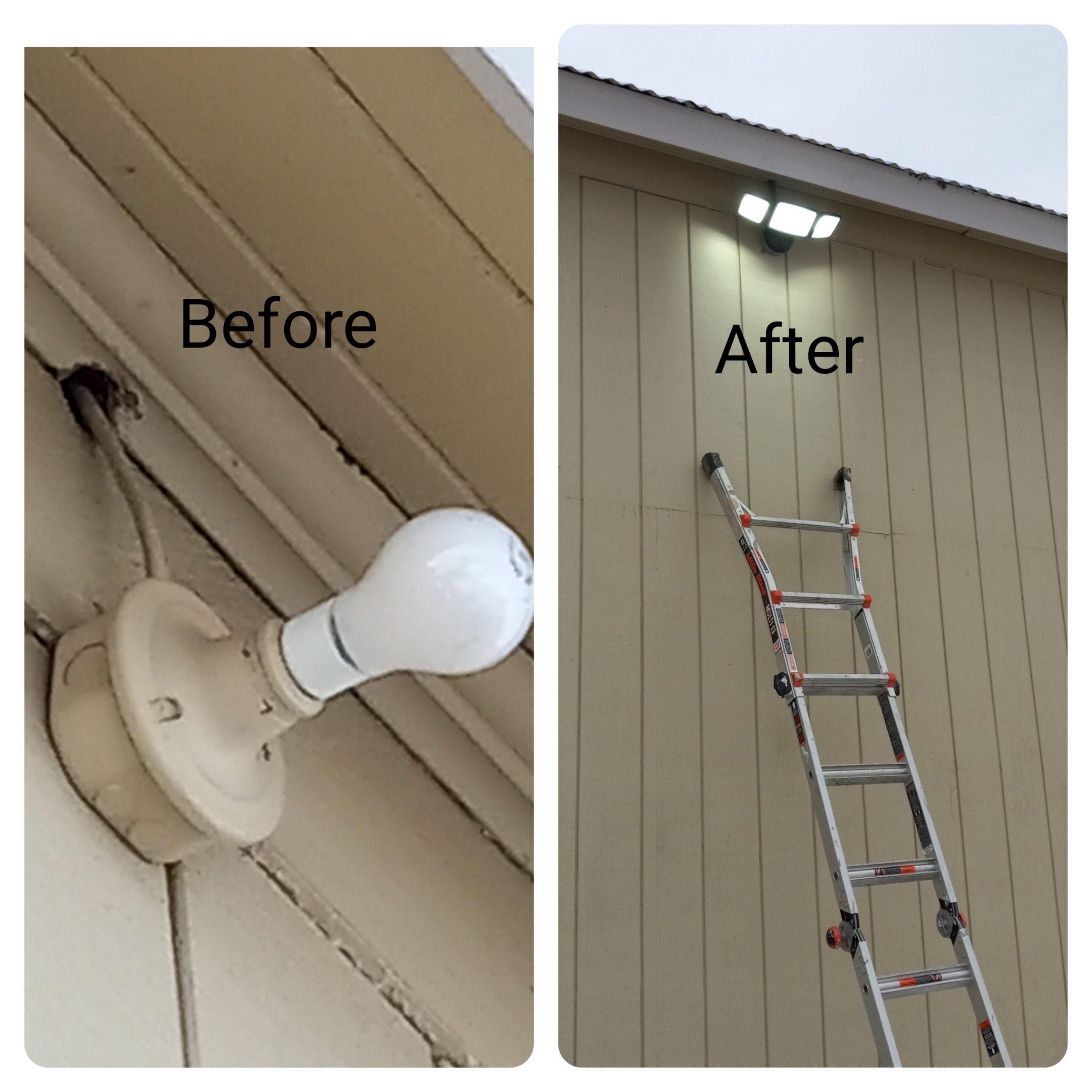 Outside light Repair / upgrade 